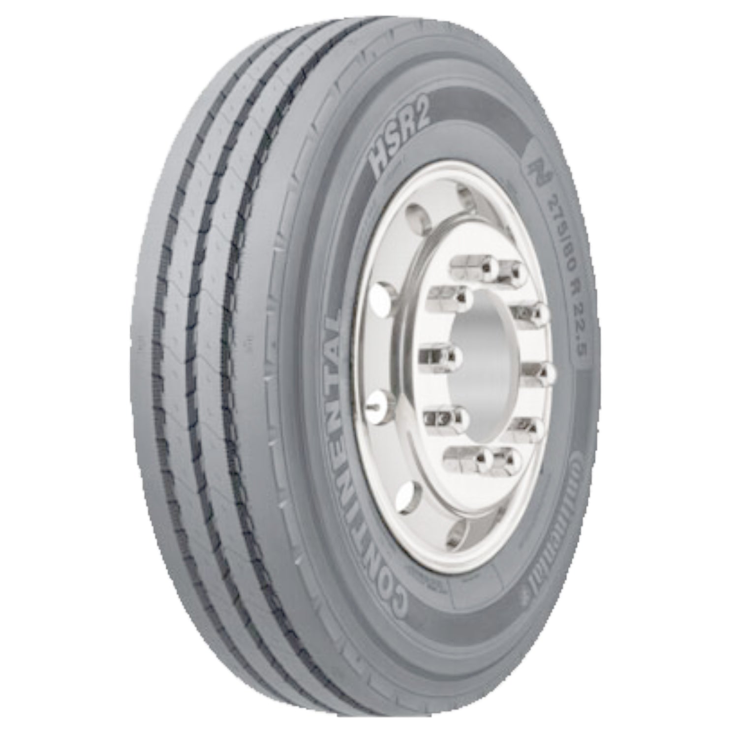 LLANTA 11R24.5 CONTINENTAL HSR2 LRH TP 16/TL